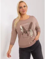 Blúzka RV BZ 8981.31P tmavo lila