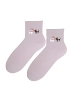 Vzorované netlačiace ponožky Steven art.099 35-40 Vzorované netlačiace ponožky Steven art.099 35-40