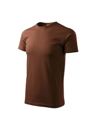 Pánske tričko Basic M MLI-12938 chocolate - Malfini