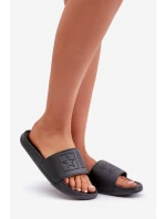 Piankowe Klapki Damskie Big Star OO274040 Czarne