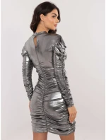 Šaty DHJ SK 15353.58P tmavosivé