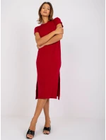 Šaty RV SK 7671.08 tmavo červená