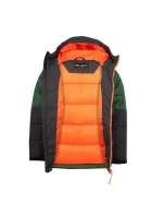 Detská zateplená zimná bunda Narvik Pro Waterproof Green (604-322)