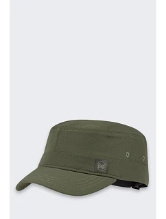 Čiapka Buff Military Cap – jednofarebná khaki, veľkosť: S–M