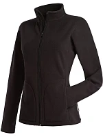 Stedman Classic Fleece Jacket Women Dámska fleecová bunda 05.5100 čierna opálová Stedman Classic Fleece Jacket Women Dámska fleecová bunda 05.5100 čierna opálová