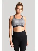 Športová podprsenka 7341B Non Wired Bra charcoal marl grey - Panache