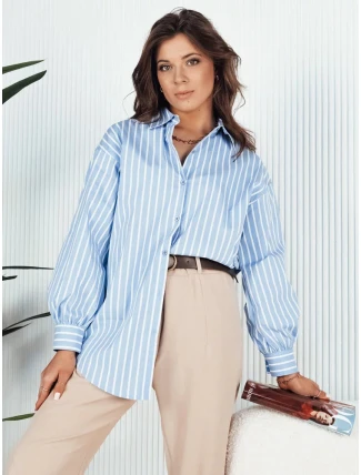 Dámske modro-biele tričko DY0372 - Dstreet