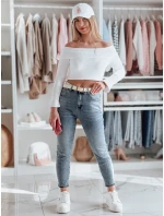 Dámske džínsové nohavice regular fit LOVANCIO blue FashionStreet UY2456 Dámske džínsové nohavice regular fit LOVANCIO blue FashionStreet UY2456