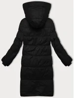 Dámska zimná bunda s kapucňou Glakate black (LU-238001#)