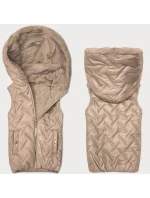 Dámska kožušinová vesta S'West vo farbe Dirty Pink (B8252-51051) Dámska kožušinová vesta S'West vo farbe Dirty Pink (B8252-51051)