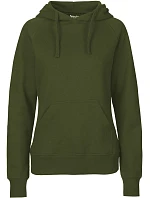 Neutral O 83101 Dámska mikina s kapucňou z bio bavlny 77.8311 military Neutral O 83101 Dámska mikina s kapucňou z bio bavlny 77.8311 military