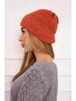 Tenká čiapka Oliwia K252 červená Tenká čiapka Oliwia K252 červená