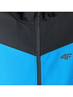 Chlapčenská softshellová bunda 4F M477 modrá 4FJWSS26TSOFM477 33S