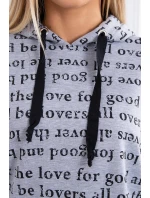 Šedá sada s potlačou Šedá sada s potlačou