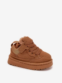 Dětské tenisky s teplou podšívkou Camel Mireen