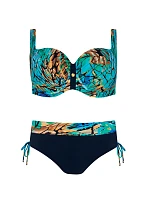 Denpasar 2 - Plavky v celej dĺžke s mäkkými košíčkami - S995V3