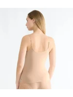 Dámske tričko GO Sense Spaghetti Top - BROWN - beige 1195 - SLOGGI Dámske tričko GO Sense Spaghetti Top - BROWN - beige 1195 - SLOGGI