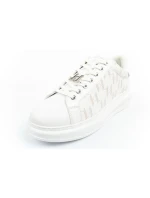 Karl Lagerfeld Kapri pánske tenisky kožené biele