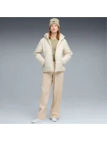 Dámska bunda Puma ESS s kapucňou a polstrovanou kapucňou vo farbe ecru 685231 87