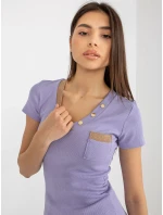 Tričko RV TS 8543.12P svetlo fialová