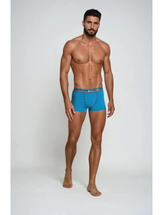 Boxerky Ouzo 38290-MLC Sada 2 kusov Modrá a tmavo modrá - Henderson Boxerky Ouzo 38290-MLC Sada 2 kusov Modrá a tmavo modrá - Henderson