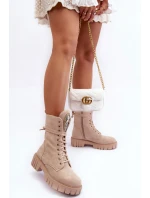 Šnurovanie vyšší model 186474 Krok v štýle