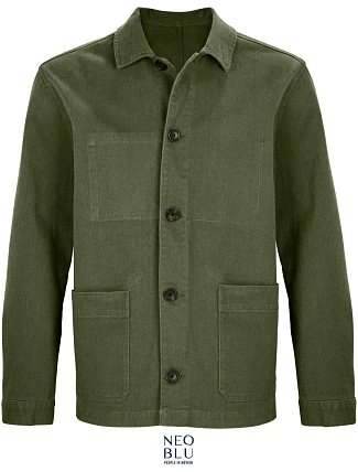 NEOBLU Mael Business bunda 24.3780 tmavá khaki