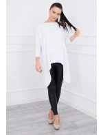 Oversize blúzka biela