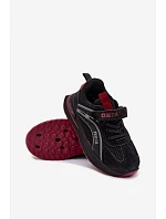 Detská športová obuv Big Star TT374152 HI-POLY SYSTEM Black and wine