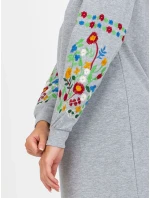 Šaty MB SK 8023.26 sivé