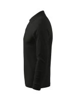 Single J. LS pánske polo tričko čierne