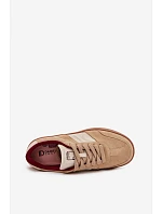 Dámske semišové tenisky SS2D4022 beige - Just Dare Dámske semišové tenisky SS2D4022 beige - Just Dare