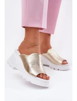 Topánky na platforme, model 213034 Step in style
