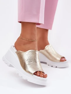Topánky na platforme, model 213034 Step in style