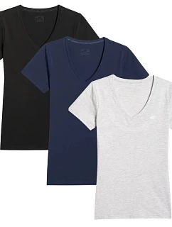 Dámske tričko (SET 3 tričiek) 4F 4FWMM00TTSHF3307-20S-27M-31S