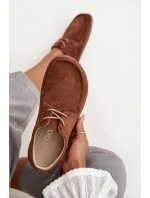Dámska barefoot obuv z prírodného semišu Zazoo 327 hnedá Dámska barefoot obuv z prírodného semišu Zazoo 327 hnedá
