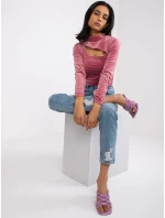 Blúzka DHJ BZ 6561.09P tmavo ružová