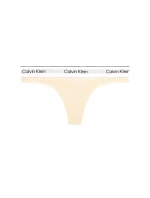 Dámske tangá Modern Cotton Nat QF7050E-ACK - Calvin Klein Dámske tangá Modern Cotton Nat QF7050E-ACK - Calvin Klein
