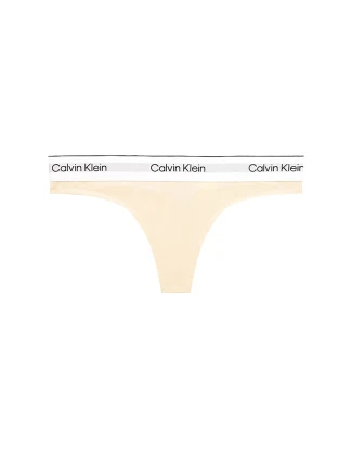 Dámske tangá Modern Cotton Nat QF7050E-ACK - Calvin Klein Dámske tangá Modern Cotton Nat QF7050E-ACK - Calvin Klein