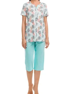 Dámske pyžamo 12055 zelená - Vamp