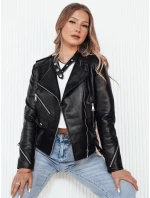 ROLDAN dámska kožená bunda ramones black FashionStreet TY4180 ROLDAN dámska kožená bunda ramones black FashionStreet TY4180