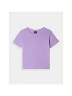 Hladké dievčenské tričko 4F 4FJRSS24TTSHF2053-52S