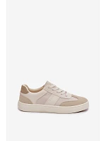 Dámske nízke tenisky Big Star TT274768 Beige