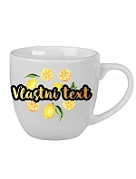 Personalizovaný keramický hrnček s objemom 400 ml s letným ovocím Personalizovaný keramický hrnček s objemom 400 ml s letným ovocím