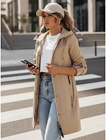 Dámska prechodná bunda parka béžová TILSON FashionStreet TY4192