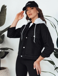 ASFA dámska džínsová bunda čierna FashionStreet TY4316