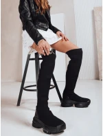 Dámske ponožkové topánky čierne FashionStreet ZY1321