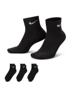 Nike Value Quarter bavlnené ponožky 3 páry SX4926 001