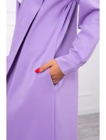 Fialová bunda s potlačou Fialová bunda s potlačou