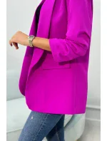 Bunda s chlopňou elegantná slivka Bunda s chlopňou elegantná slivka